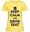 Women's T-shirt Drive Seat cornsilk фото