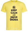 Men's T-Shirt Drive Skoda cornsilk фото