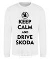 Sweatshirt Drive Skoda White фото