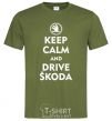 Men's T-Shirt Drive Skoda millennial-khaki фото