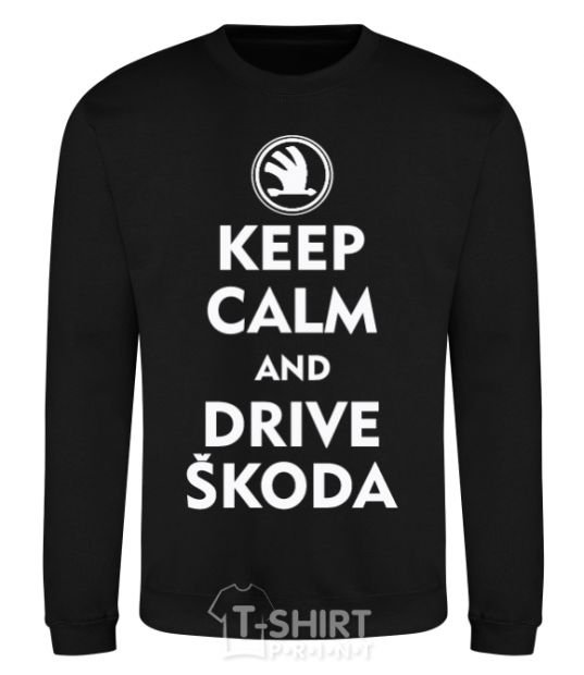 Sweatshirt Drive Skoda black фото