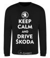 Sweatshirt Drive Skoda black фото
