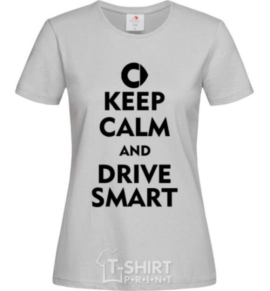 Women's T-shirt Drive Smart grey фото