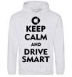 Men`s hoodie Drive Smart sport-grey фото