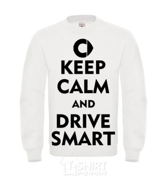 Свитшот Drive Smart Белый фото