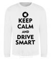 Свитшот Drive Smart Белый фото