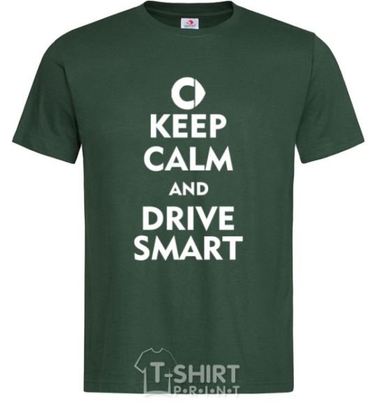 Мужская футболка Drive Smart Темно-зеленый фото