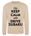 Свитшот Drive Subaru Песочный фото
