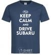 Мужская футболка Drive Subaru Темно-синий фото