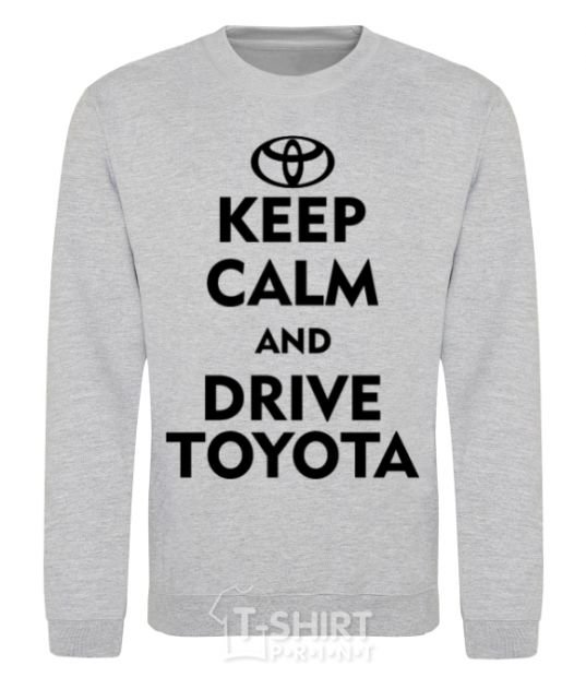 Sweatshirt Drive Toyota sport-grey фото