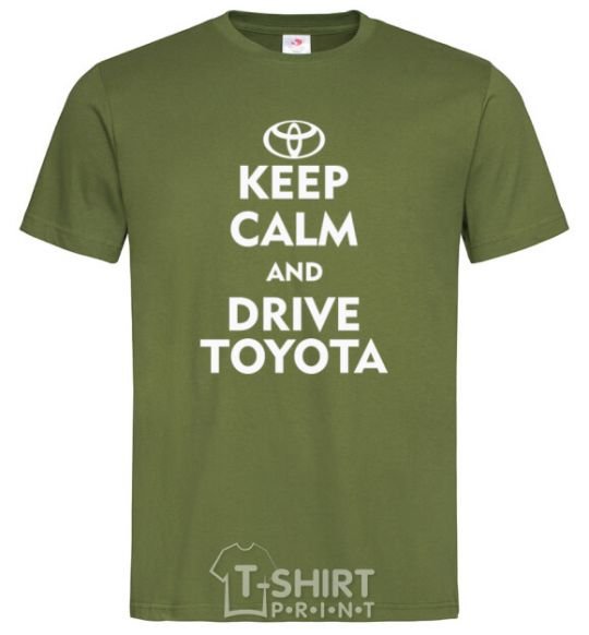 Men's T-Shirt Drive Toyota millennial-khaki фото