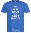 Men's T-Shirt Drive Toyota royal-blue фото