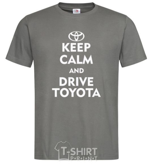 Men's T-Shirt Drive Toyota dark-grey фото