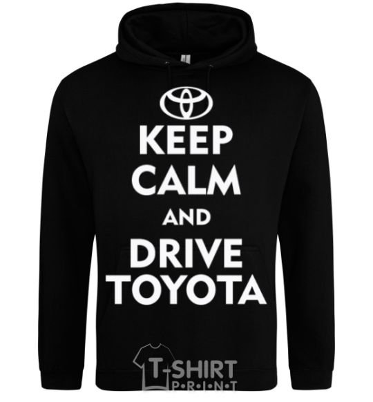 Men`s hoodie Drive Toyota black фото