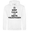 Men`s hoodie Drive Volkswagen White фото