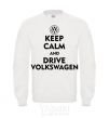 Sweatshirt Drive Volkswagen White фото