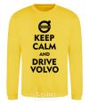 Sweatshirt Drive Volvo yellow фото