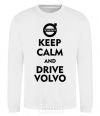 Sweatshirt Drive Volvo White фото