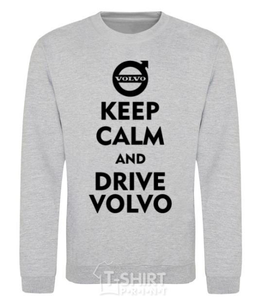 Sweatshirt Drive Volvo sport-grey фото