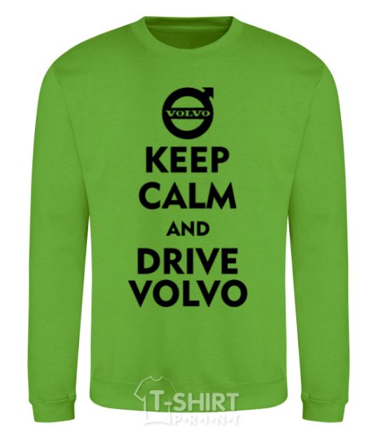 Sweatshirt Drive Volvo orchid-green фото