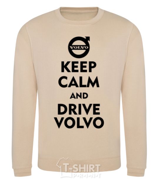 Sweatshirt Drive Volvo sand фото