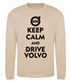 Sweatshirt Drive Volvo sand фото