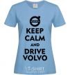 Женская футболка Drive Volvo Голубой фото