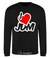 Sweatshirt I love JDM black фото