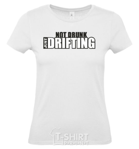 Women's T-shirt DRIFTING White фото