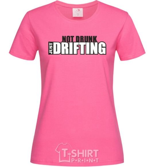 Women's T-shirt DRIFTING heliconia фото