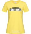 Women's T-shirt DRIFTING cornsilk фото