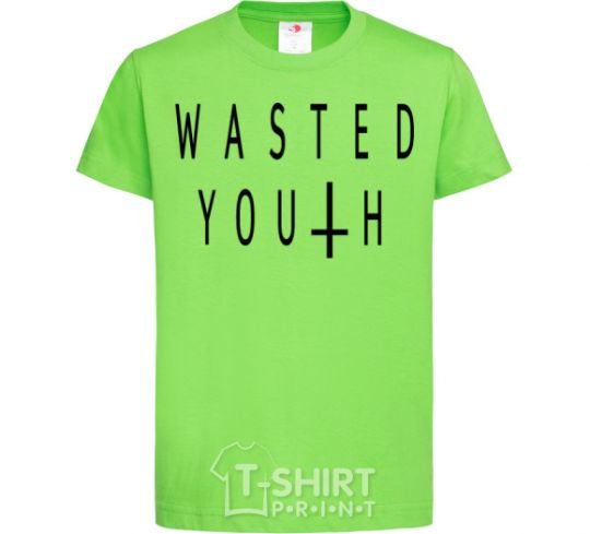 Kids T-shirt Wasted orchid-green фото