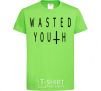 Kids T-shirt Wasted orchid-green фото