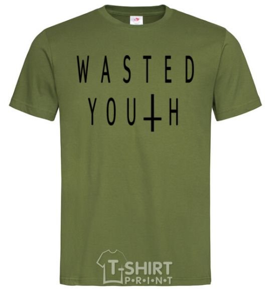 Men's T-Shirt Wasted millennial-khaki фото