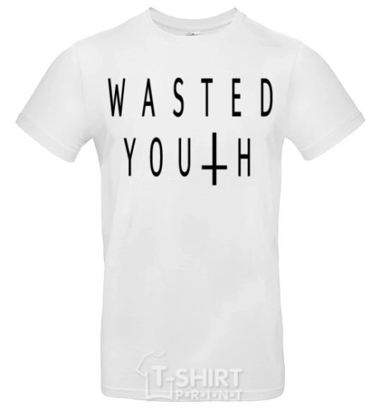 Men's T-Shirt Wasted White фото