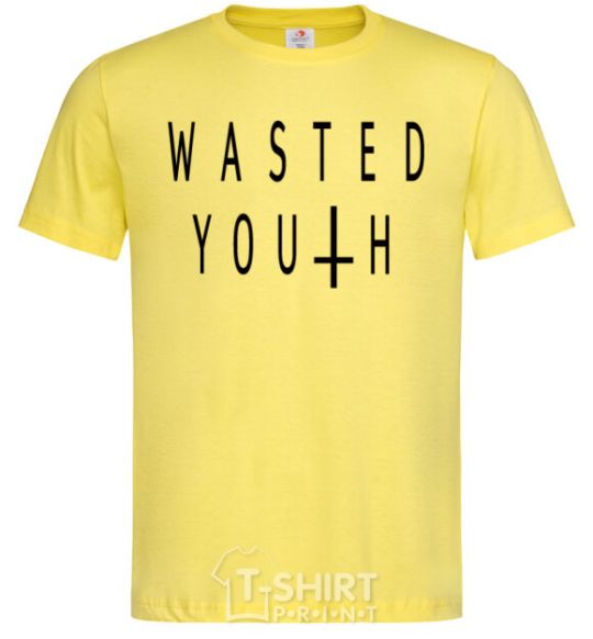 Men's T-Shirt Wasted cornsilk фото