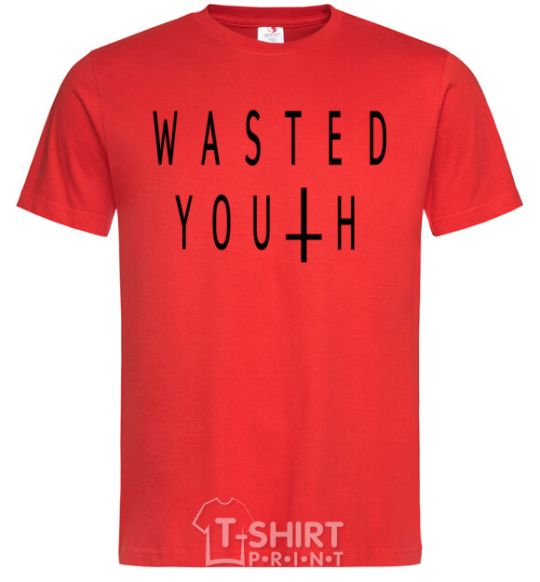 Men's T-Shirt Wasted red фото