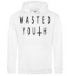 Men`s hoodie Wasted White фото