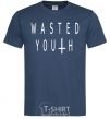 Men's T-Shirt Wasted navy-blue фото