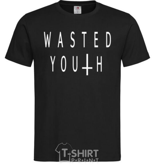 Men's T-Shirt Wasted black фото