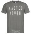 Men's T-Shirt Wasted dark-grey фото