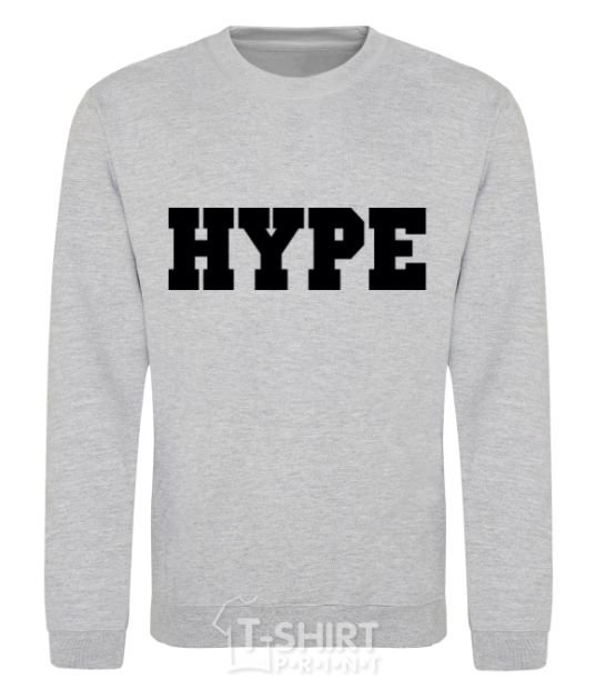 Sweatshirt Hype inscription sport-grey фото