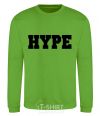 Sweatshirt Hype inscription orchid-green фото