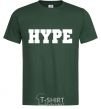 Мужская футболка Надпись Hype Темно-зеленый фото