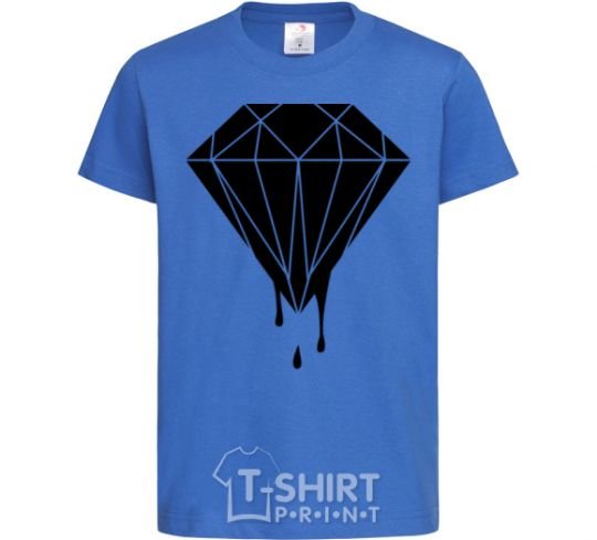 Kids T-shirt Brilliant royal-blue фото