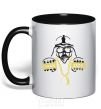 Mug with a colored handle THE-DARK-SIDE-OF-SWAG black фото