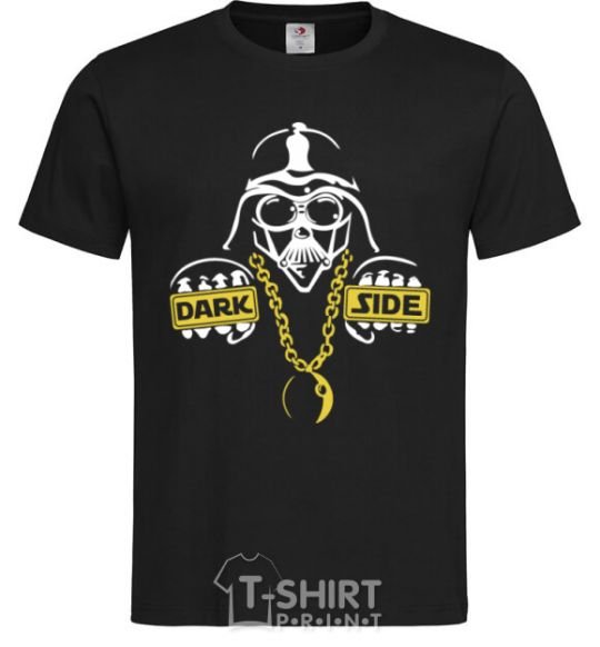 Men's T-Shirt THE-DARK-SIDE-OF-SWAG black фото