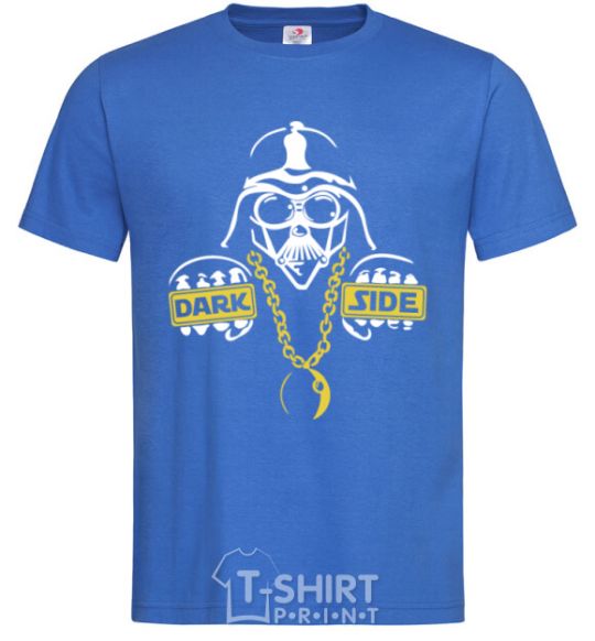 Men's T-Shirt THE-DARK-SIDE-OF-SWAG royal-blue фото