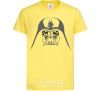 Kids T-shirt DARK SIDE SWAG cornsilk фото