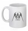 Ceramic mug DARK SIDE SWAG White фото